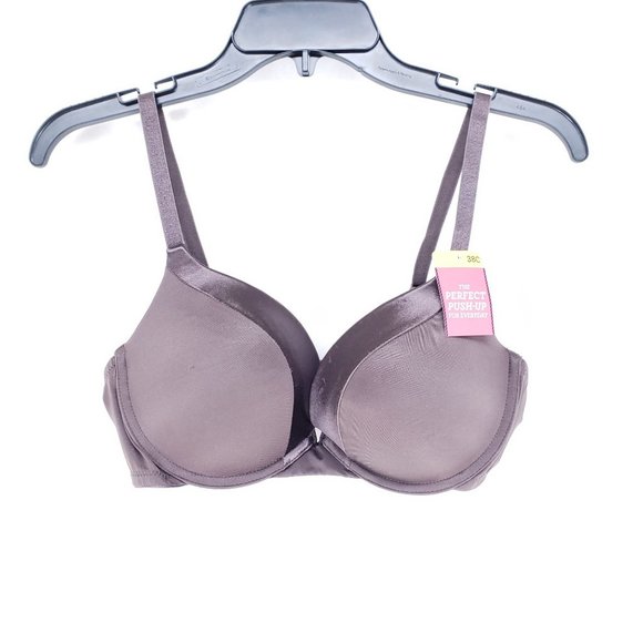 Maidenform Bra Size 38C Brown Perfect Push Up - Picture 1 of 8